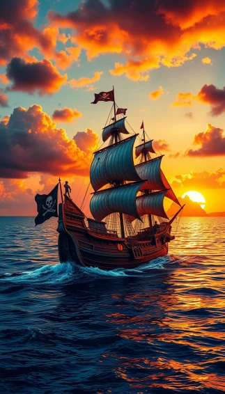Pirate Phone Wallpaper