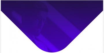 Svg Rounded Triangle With Gradient Overlay And Background Image