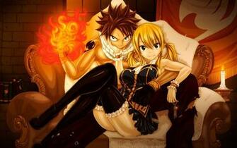 Natsu Dragneel Lucy Heartfilia Wallpaper HD Fairy Tail Anime