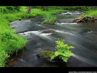 Spring Mountain River Wallpaper Pixel Nature HD