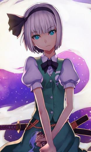 Anime Girl Cell Phone Wallpaper HD