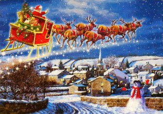 Papa Noel Pere Wallpaper