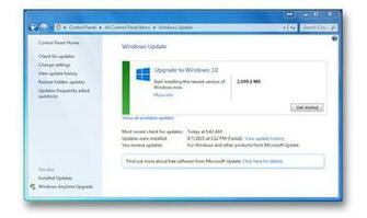 Windows Upgrade Process Automatic Update