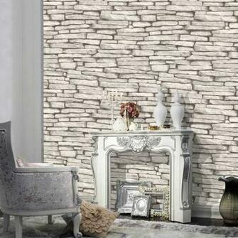 Home Shop By Brand Fine Decor White Cream Slate Wallpaper