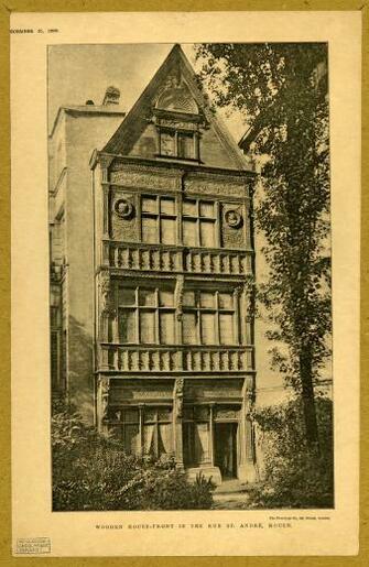 Wooden House Rouen Glasgow School Of Art Archives Amp