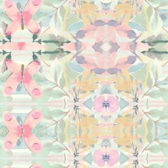 Roommates Synchronized Floral Peel And Stick Wallpaper Amazon