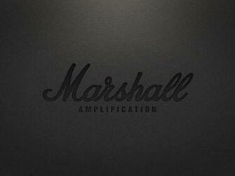 Marshall Amplification Black Wallpaper