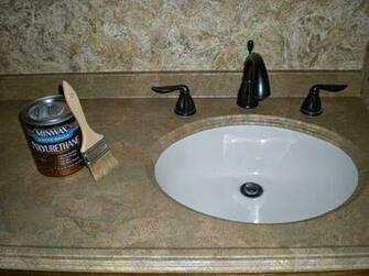 Diy Create A Faux Marble Countertop With Paper Illusion Wallpaper