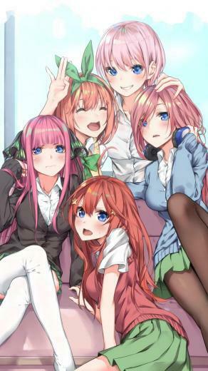 Ichika Yotsuba Miku Nino And Itsuki Nakano 9gag