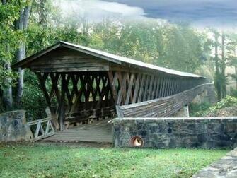 Beautiful Bridges Covered Wallpaper