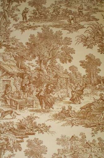 Brown Toile Wallpaper Google Search