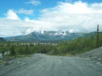 Country Backroad Wallpaper Alaskan Back Road