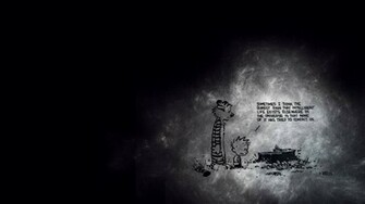 Calvin Hobbes And BirtHDay Cartoon Original