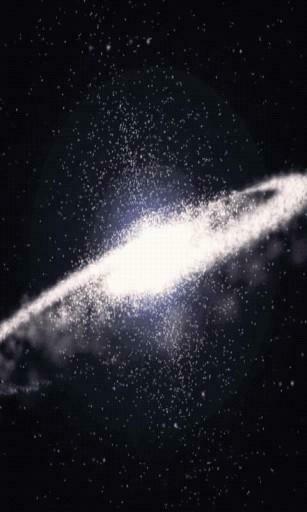 This 3d Galaxy Live Wallpaper Watch It Spin Around On Your