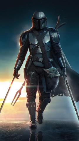 The Mandalorian Darksaber Din Djarin HD 4k Wallpaper