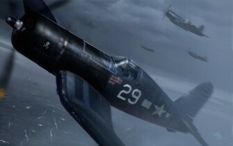 F4u Corsair By Glenn Angus Aviati