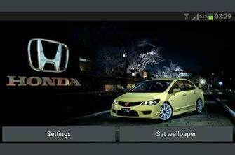 Program Honda Logo 3d Live Wallpaper Tapeta Dla Systemu Android