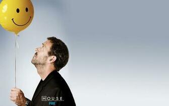 Hugh Laurie Gregory House Balloons M Wallpaper