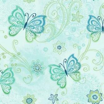 Displaying Image For Turquoise Damask Wallpaper