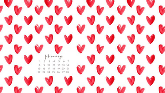 February Desktop Wallpaper On