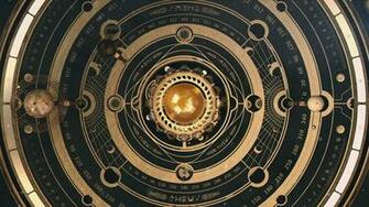 Steampunk Astrolabe Table With Ui By Davison Carvalho