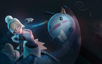 Orianna League Of Legends Winter Wallpaper HD Desktop And
