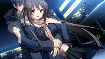 Hotch Kiss Ashikawa Yukino Nakatsu Koutarou Wallpaper