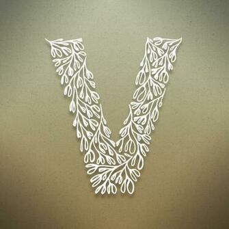 Alphabet Letter V HD Wallpaper