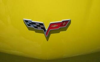 De Pantalla Chevrolet Corvette Logo Coche Wallpaper