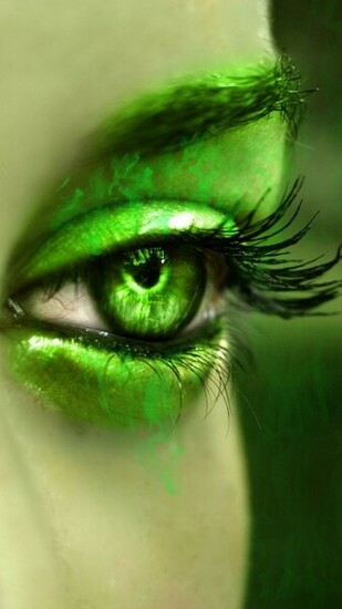 Green Eyes Wallpaper