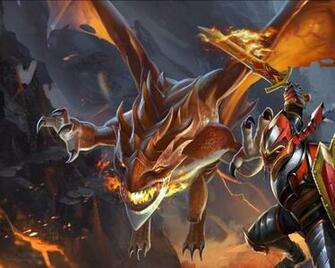Wallpaper Davion Dragon Knight Dota