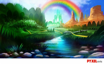 The Wizard Of Oz Background El Mago De Musical
