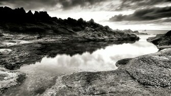 Black And White Desktop Background Wallpaper