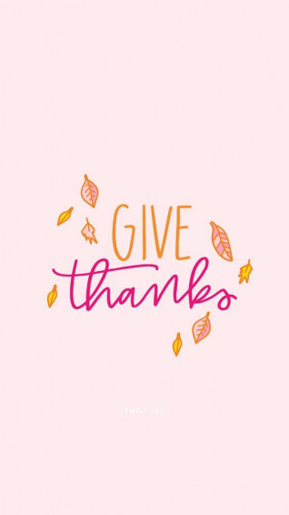Aesthetic Wallpaper Thanksgiving iPhone Happy