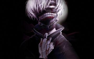 Wallpaper Illustration Monochrome Anime Joker Kaneki Ken