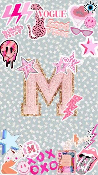 Preppy Letter Wallpaper Mobcup
