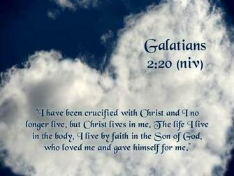 Galatians God S Sacrifice And Love Wallpaper Background