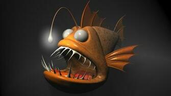 Anglerfish HD Wallpaper Background Image