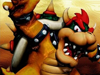 Bowser Wallpaper Dotted Jpg
