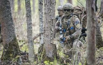Wallpaper Alaska Air National Guard Soldiers Weapons Men