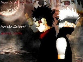 Kakashi Sharingan Vs Obito Manga Wallpaper