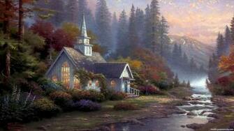 Thomas Kinkade Wallpaper For Computer Best