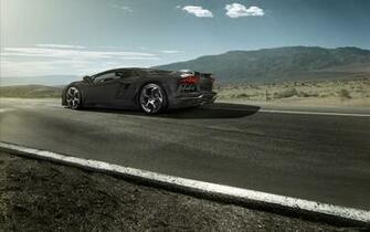 Lamborghini Aventador Black Diamond Model Mansory Widescreen Exotic