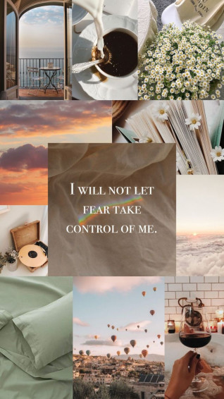 Mood Board Wallpaper Phone iPhone