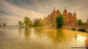 Top Nice Nature Desktop Wallpaper And Background Riverbank Castle