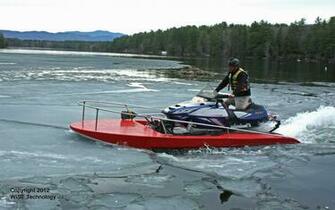 Arctic Cat Poster Hull Holding An