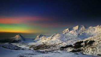 Snowy Mountains Wallpaper
