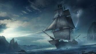 Pirate Ship Wallpaper HD On 1080p Awesome Art