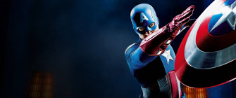 Captain America Superhero Marvel Mash Up Digital Art Wallpaper