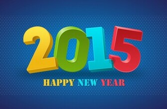Happy New Year Design 2d Wallpaper Backgr